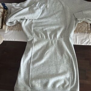 lululemon athletica Heather Gray Crewneck Sweatshirt